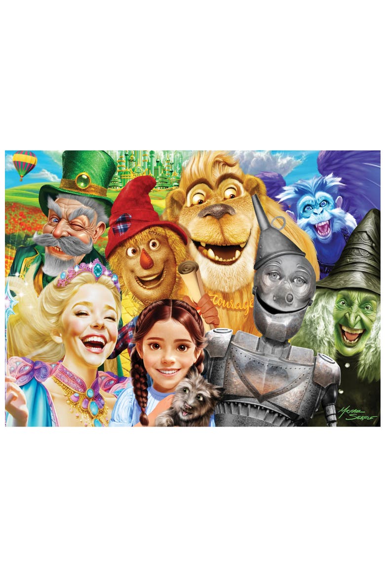 Wizard of Oz 200 Piece Jigsaw Puzzle, Alternate, color, Multicolor