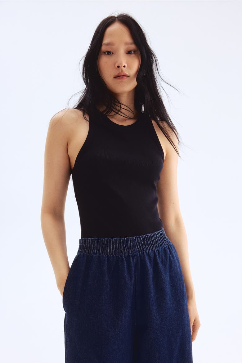 Pull-on Denim Trousers, Alternate, color, Dark denim blue
