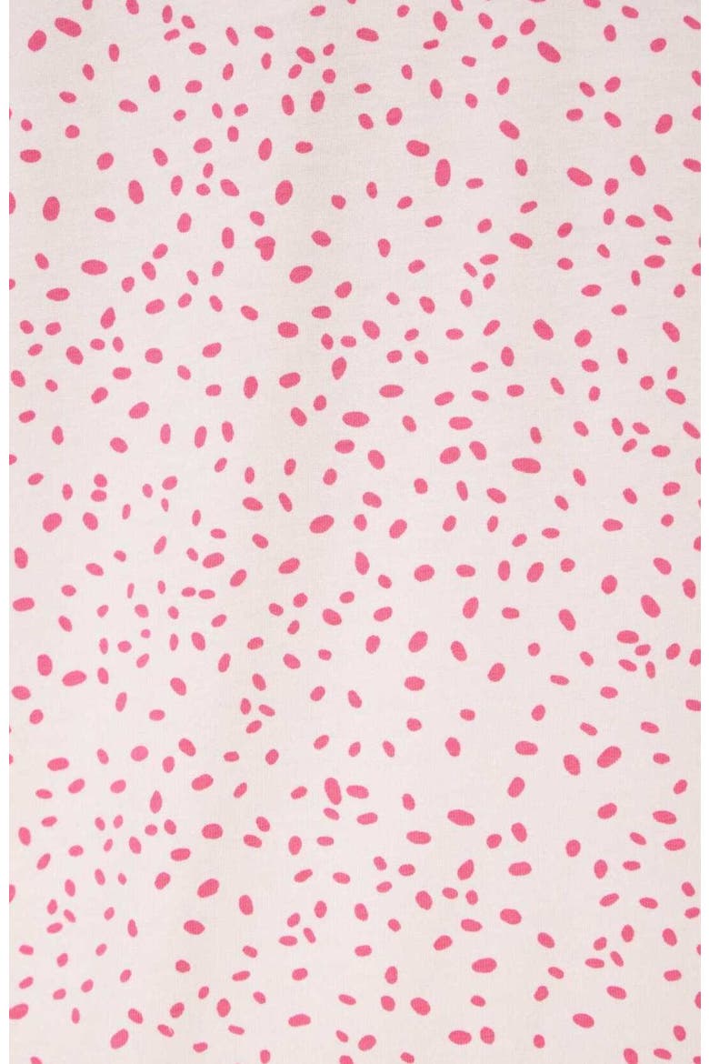 Pima Knit Nightgown, Alternate, color, Confetti Dot Raspberry