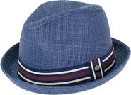 PETER GRIMM Depp Toyo Straw Fedora