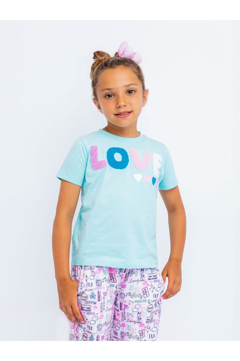 Love Short Sleeve T-Shirt, Main, color, Light Blue