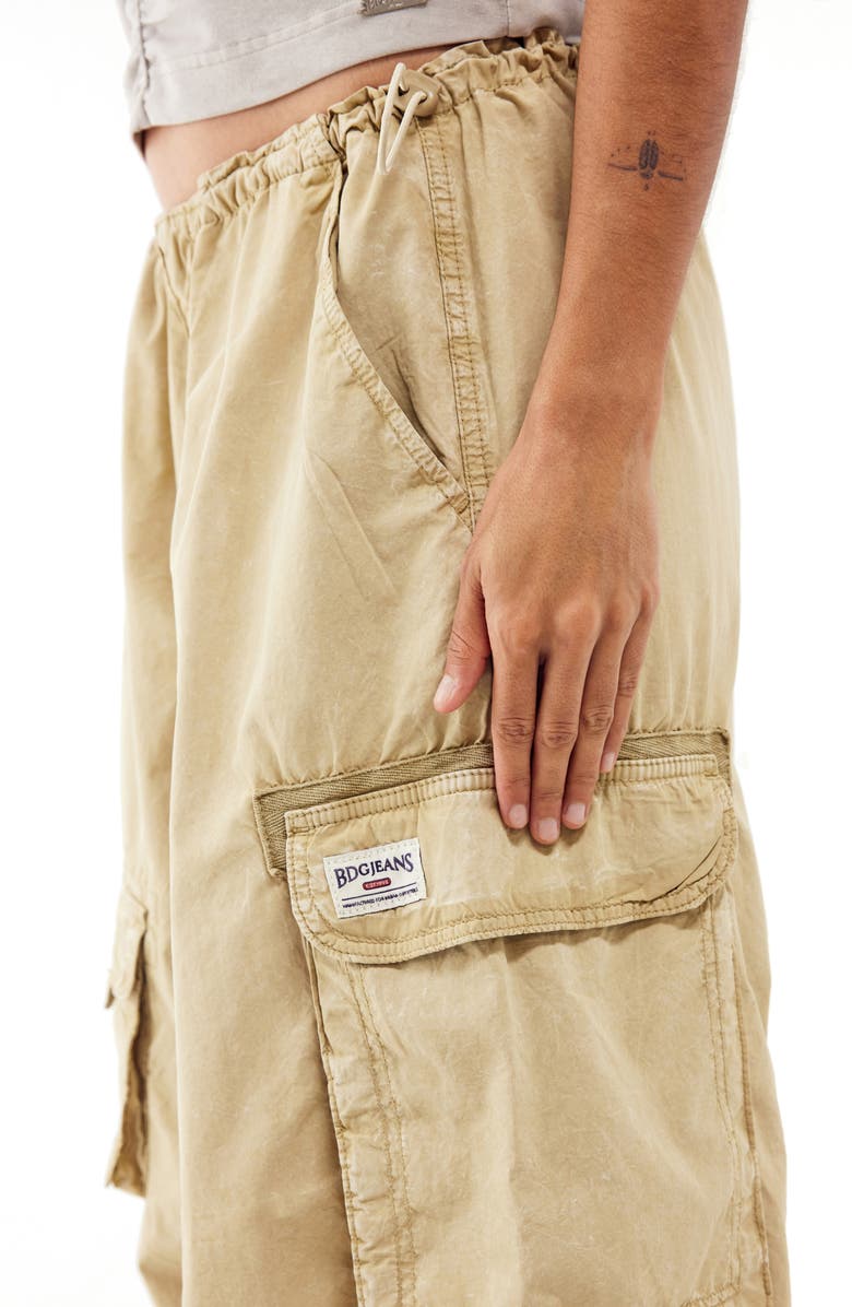 BDG Urban Outfitters Cotton Cargo Joggers, Alternate, color, Dark Sand