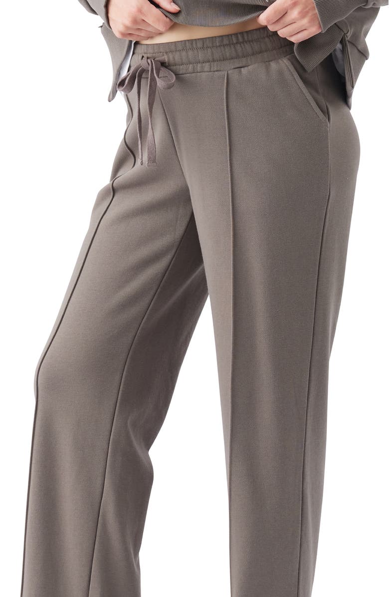 Ripe Maternity Terry Wide Leg Jogger, Alternate, color, Earth