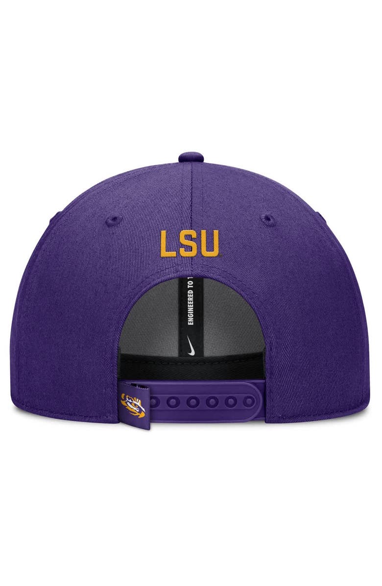 Nike Men's Nike Purple LSU Tigers 2025 On-Field Rise Performance Adjustable Hat, Alternate, color, Purple