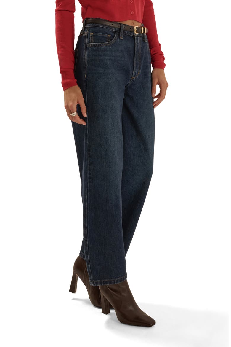 The Mercer Barrel Leg Jeans, Alternate, color, BELMONT