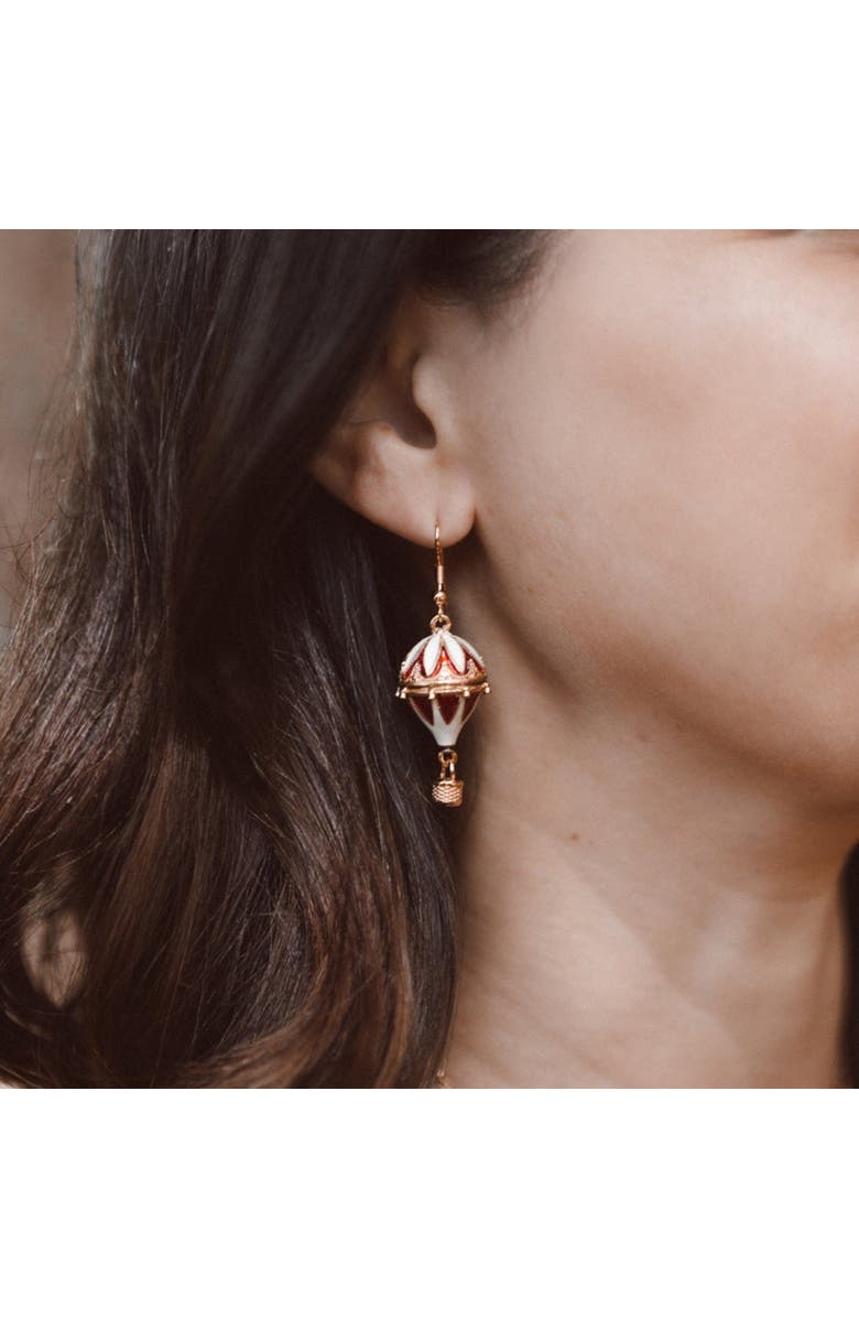 Bill Skinner Studio Hot Air Balloon Drop Earrings, Alternate, color, Hot Air Balloon
