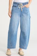 BLANKNYC The Barrel Leg Drawstring Barrel Leg Jeans