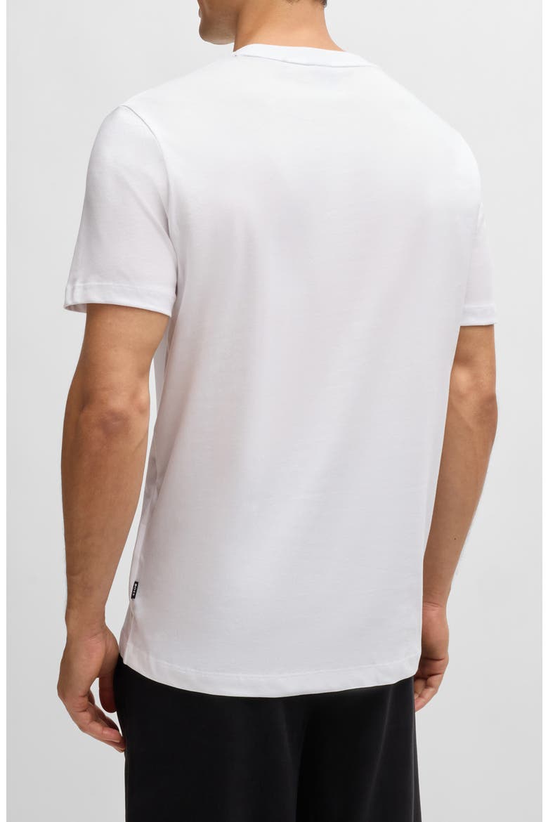 Thompson Solid Cotton T-Shirt, Alternate, color, WHITE