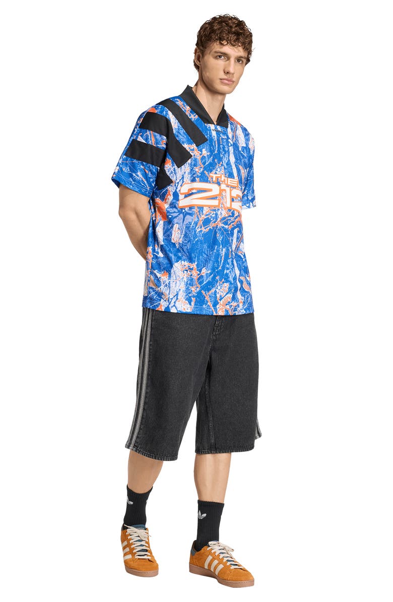 adidas FIFA World Cup 2026<sup>™</sup> New York Soccer Jersey, Alternate, color, Black/ Orange/ Royal