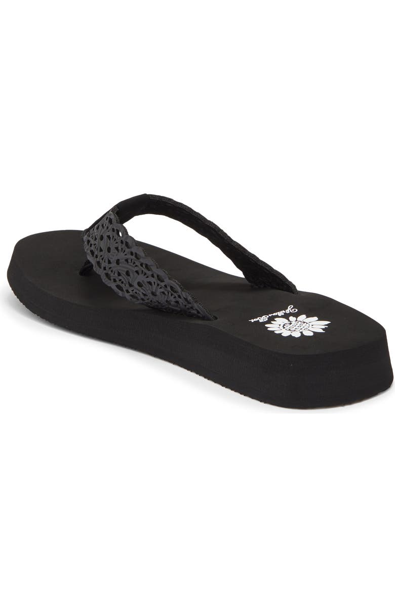 Yellow Box Premium Wally Flip Flop Sandal, Alternate, color, Black