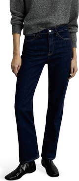 MANGO Matilda Mid Rise Straight Leg Jeans