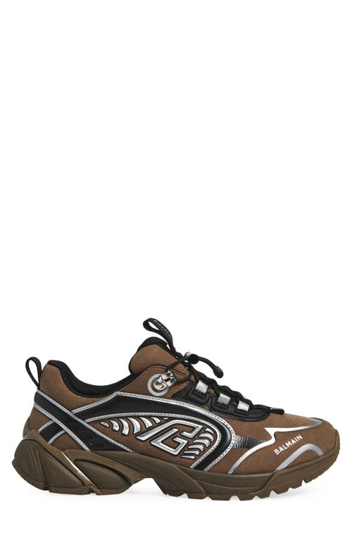 Balmain Cosmic Dust Low Top Sneaker In Multi