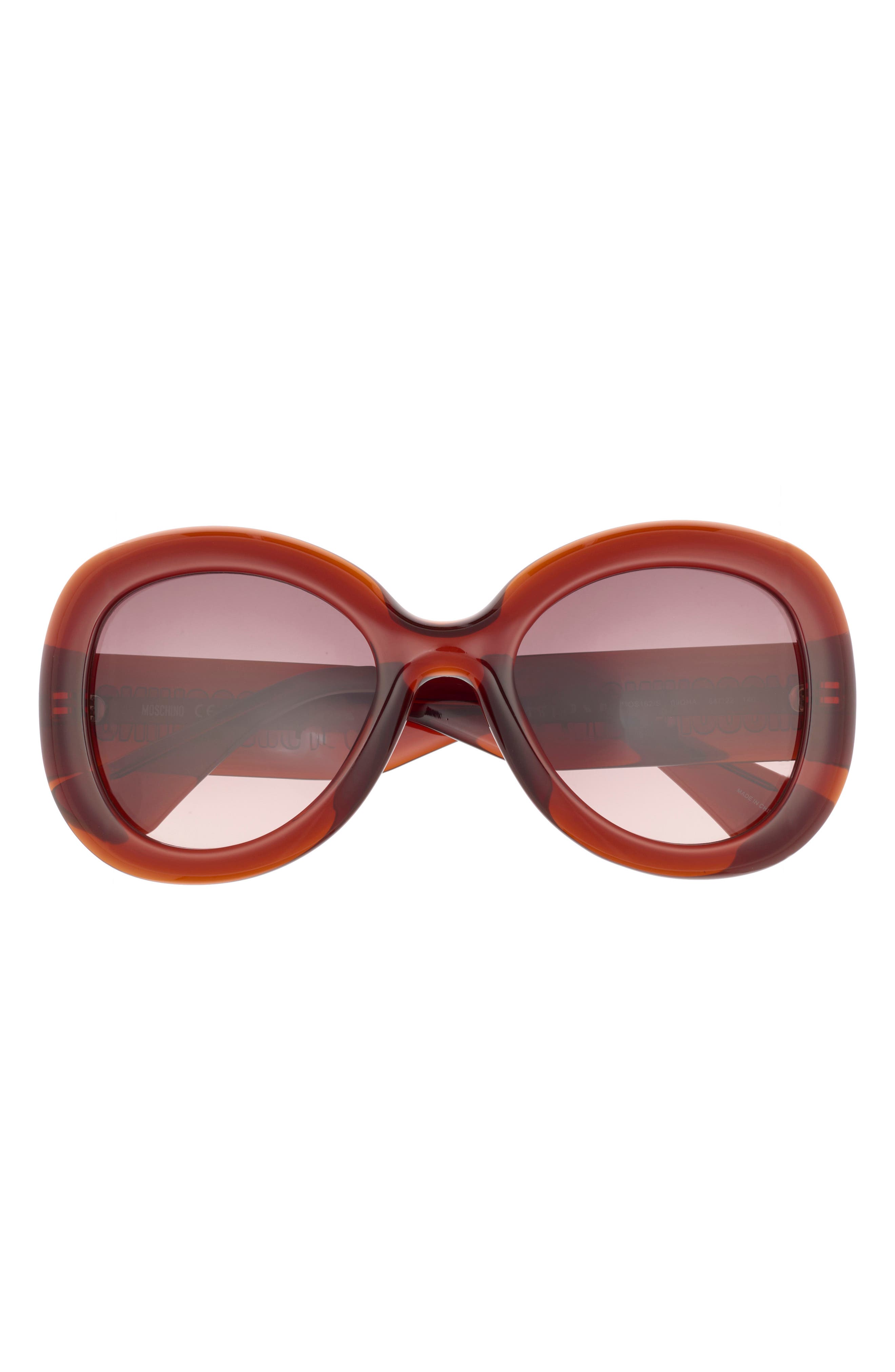 Moschino 54mm Gradient Butterfly Sunglasses
