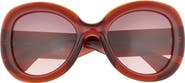 Moschino 54mm Gradient Butterfly Sunglasses