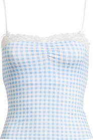 Bella Venice The Evelyn Gingham Check Camisole