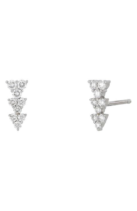 Rita Triangle Stud Diamond Earrings (Nordstrom Exclusive)