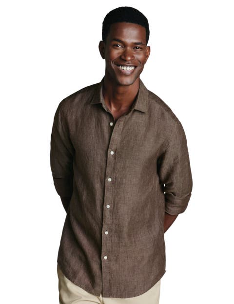 Plain Pure Linen Shirt