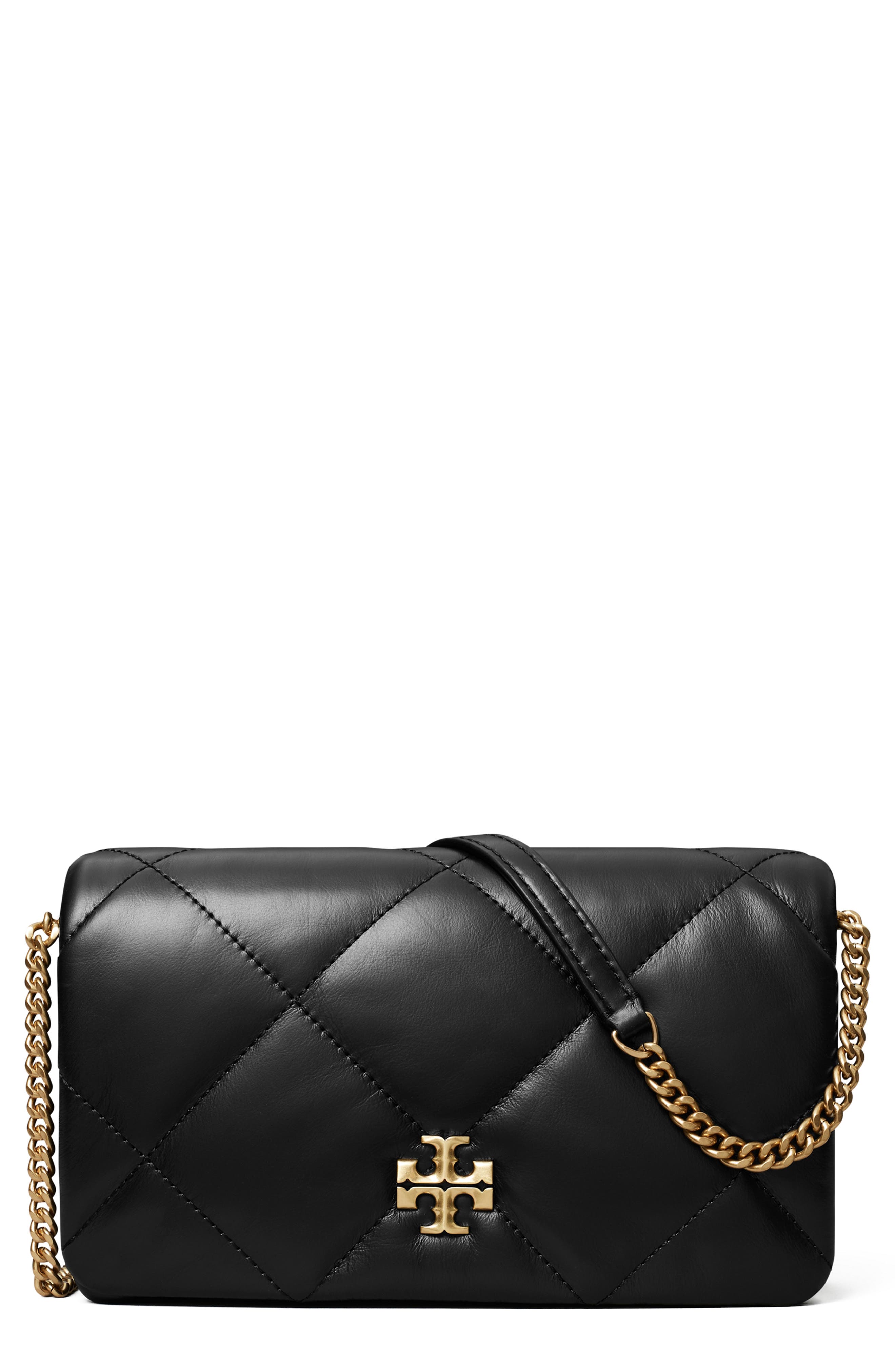 Kira Diamond Quilt Crossbody, Main, color, BLACK