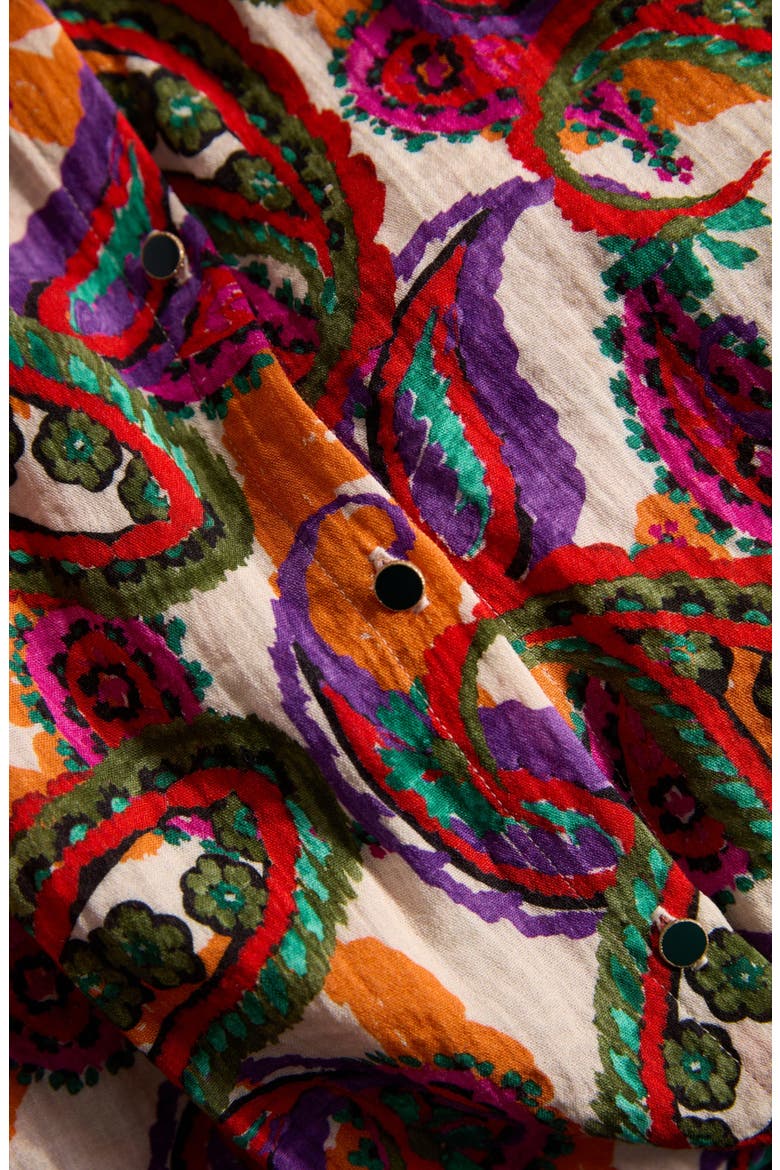 Latina Long Sleeve Maternity/Nursing Top, Alternate, color, PAISLEY MULTI