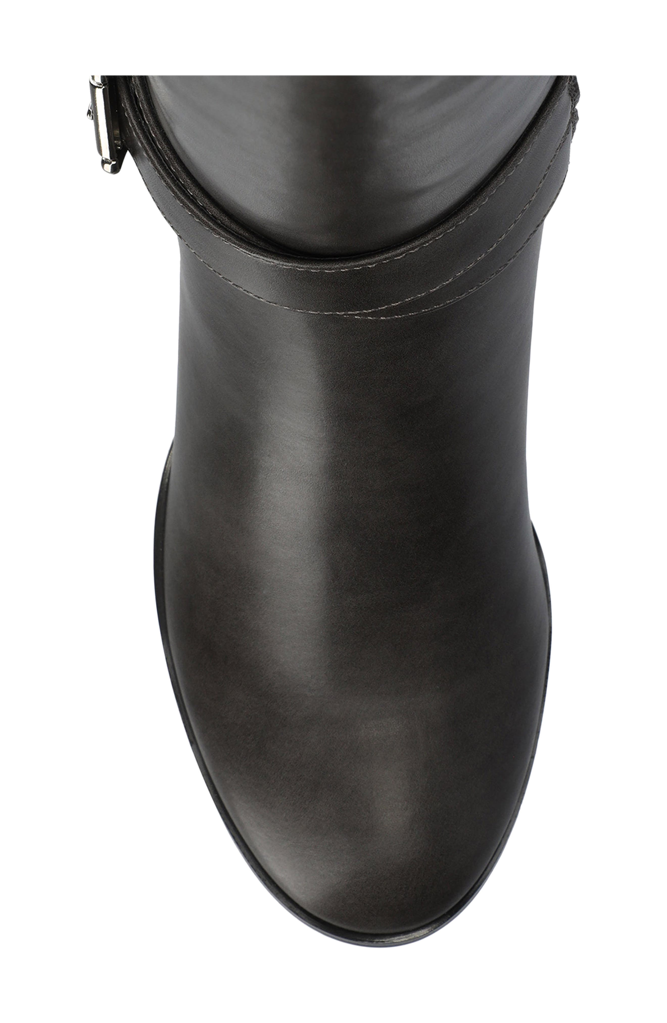 Avalonn Block Heel Boot, Alternate, color, CHARCOAL