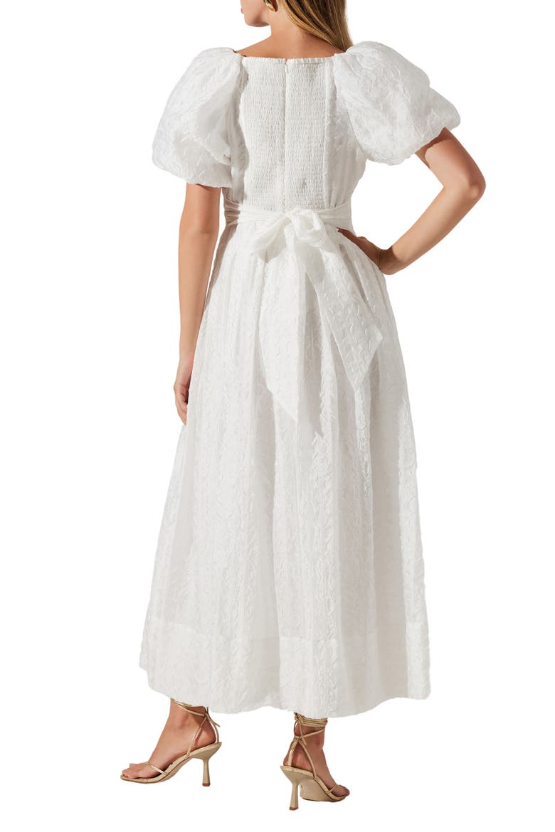 Linette A-Line Dress, Alternate, color, WHITE