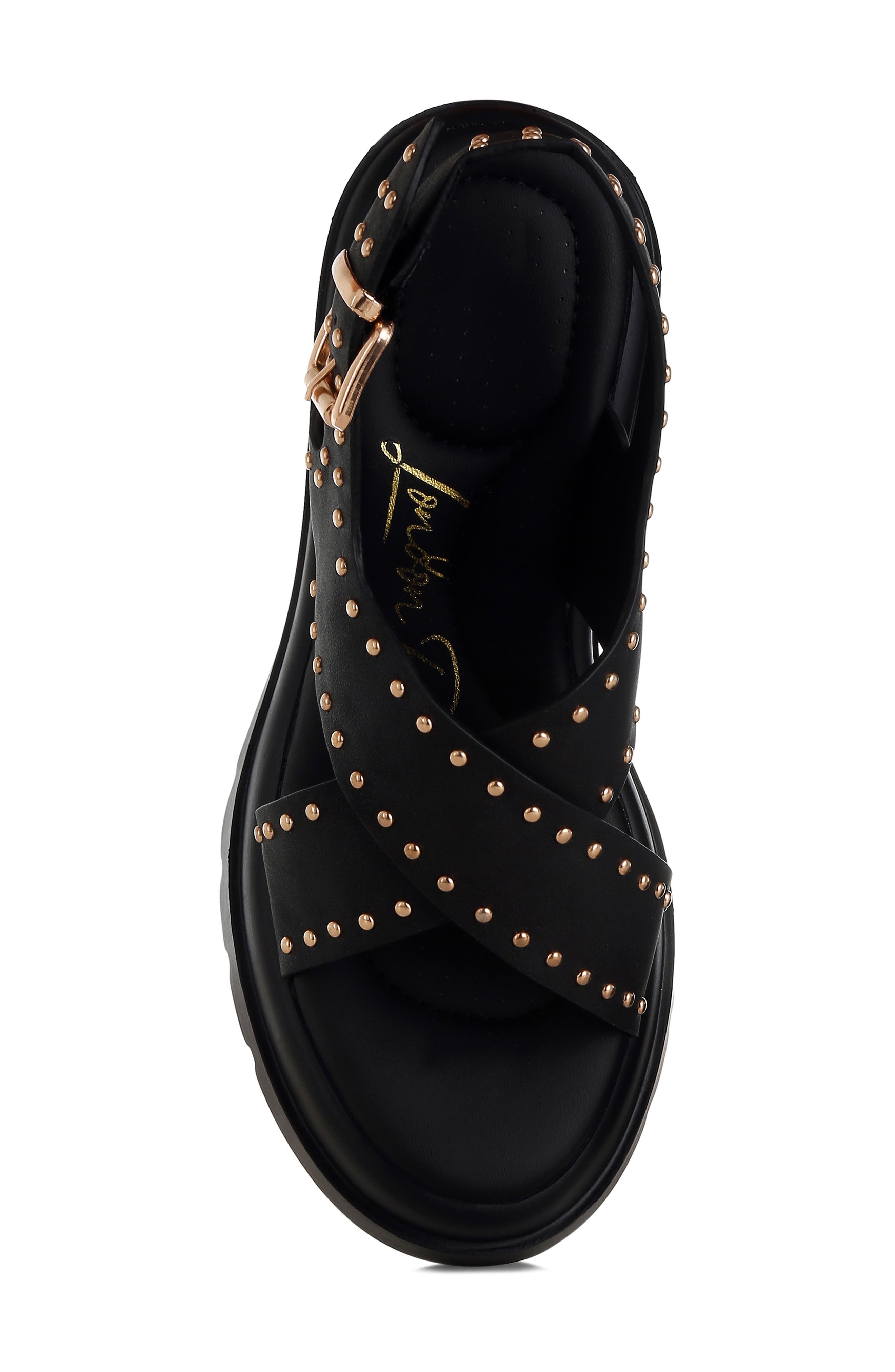 LONDON RAG Nambo Lug Sole Sandal, Alternate, color, 