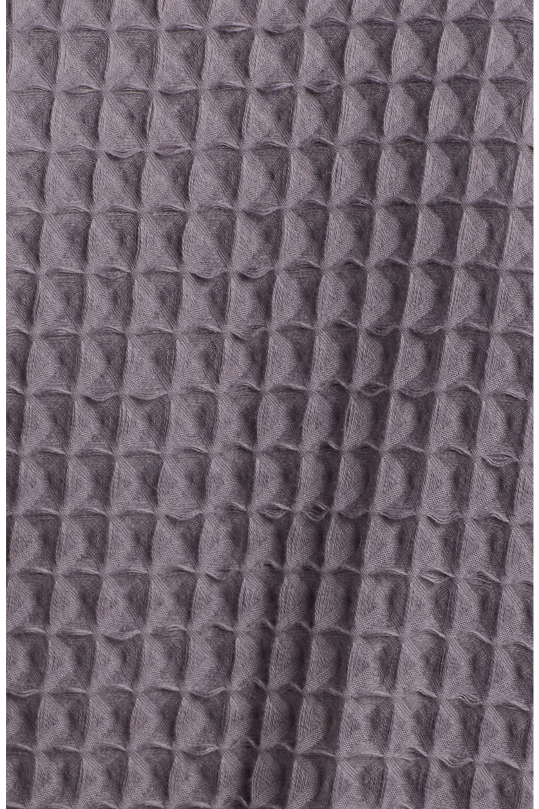 Modern Waffle Robe, Alternate, color, GREY EXCALIBUR