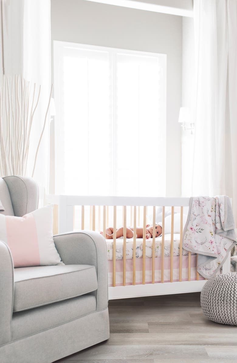 Oilo Fawn Crib Sheet & Cuddle Blanket Set, Alternate, color,