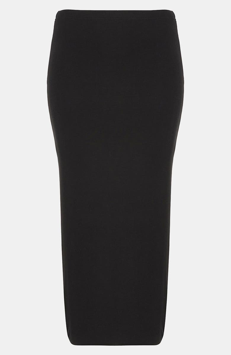 Topshop Midi Tube Skirt, Main, color,