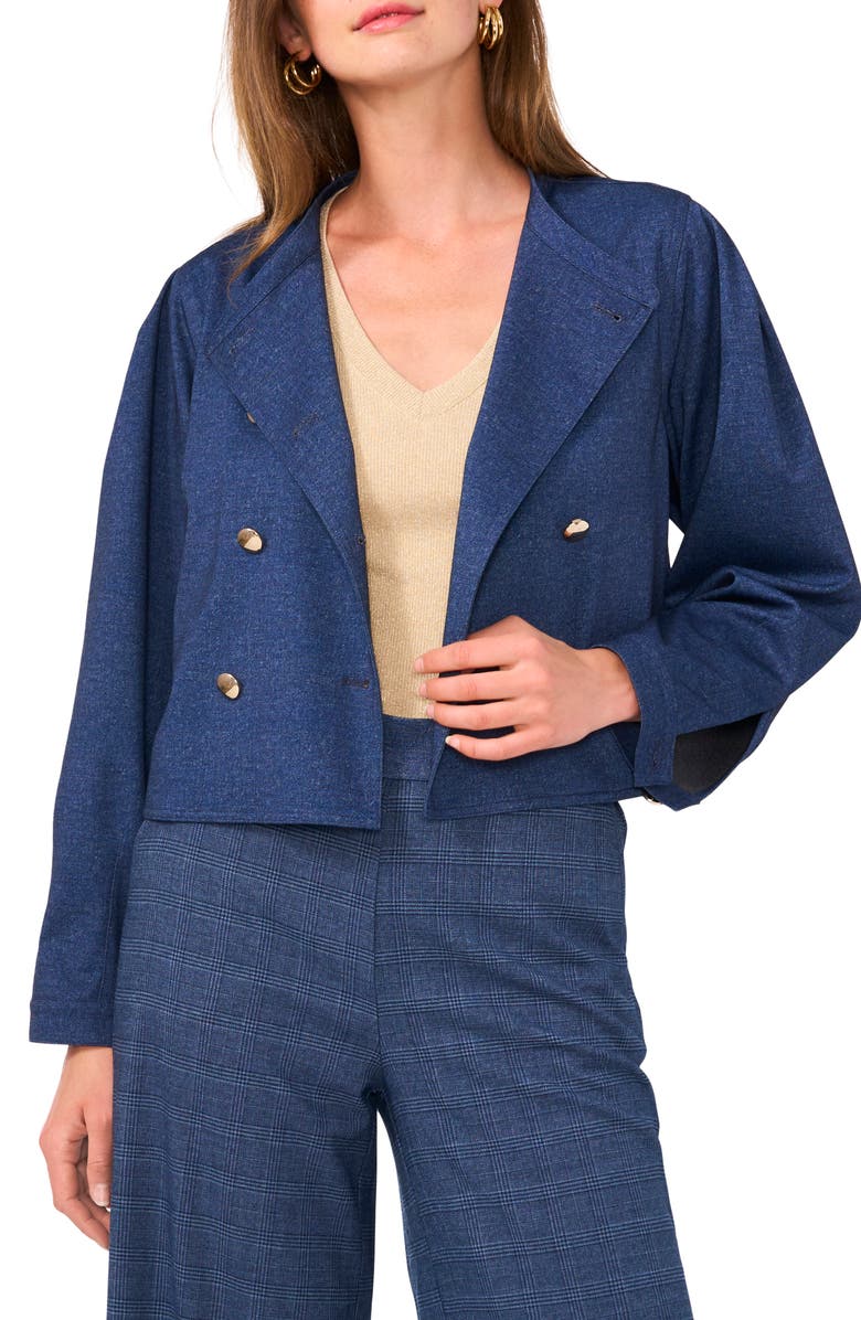 Vince Camuto Double Breasted Jacket, Main, color, 