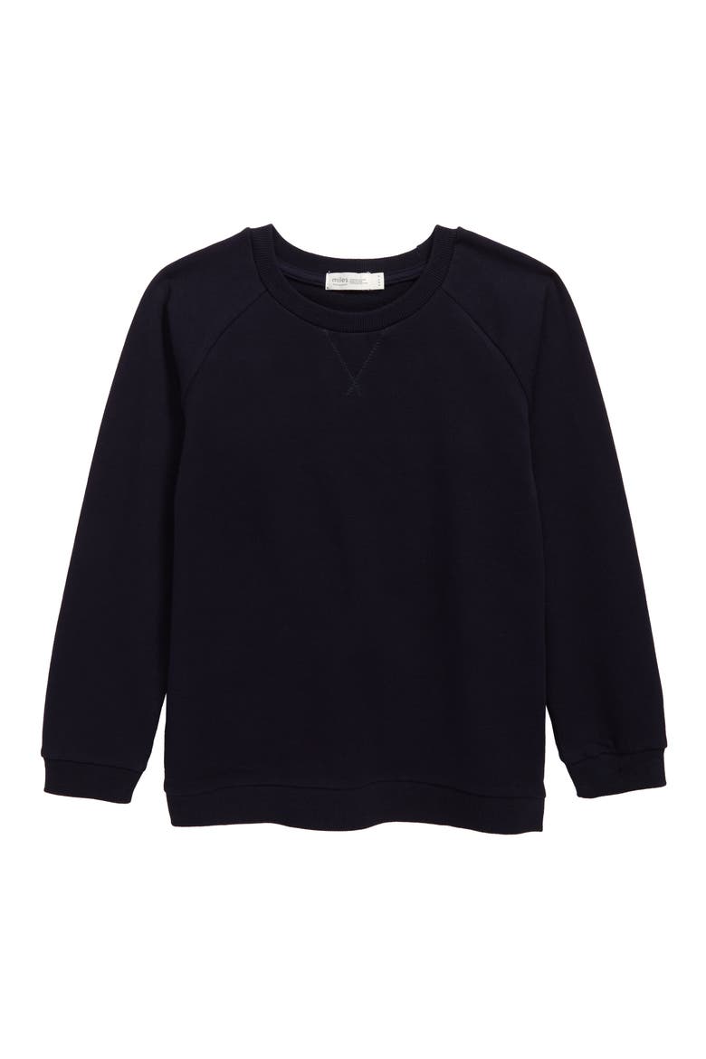 Sweatshirt, Main, color, NAVY