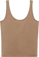 MANGO Stretch Cotton Tank