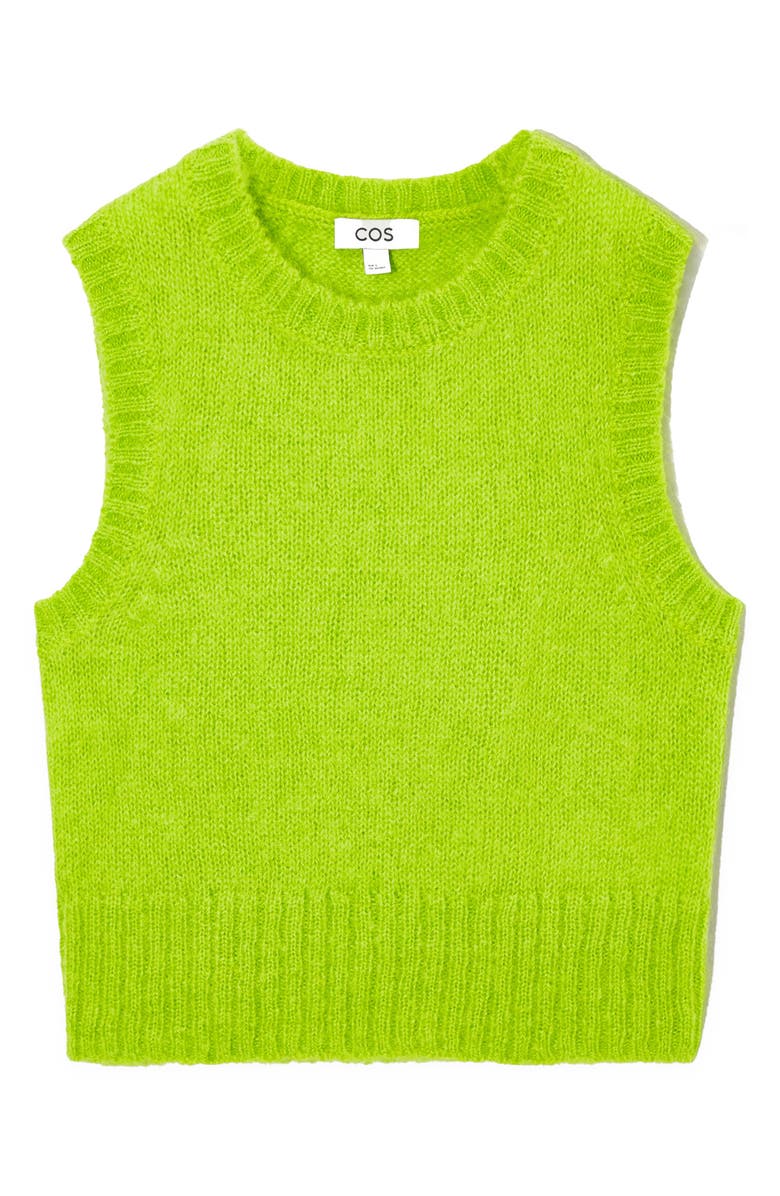 COS Mohair & Wool Sweater Vest, Alternate, color, 