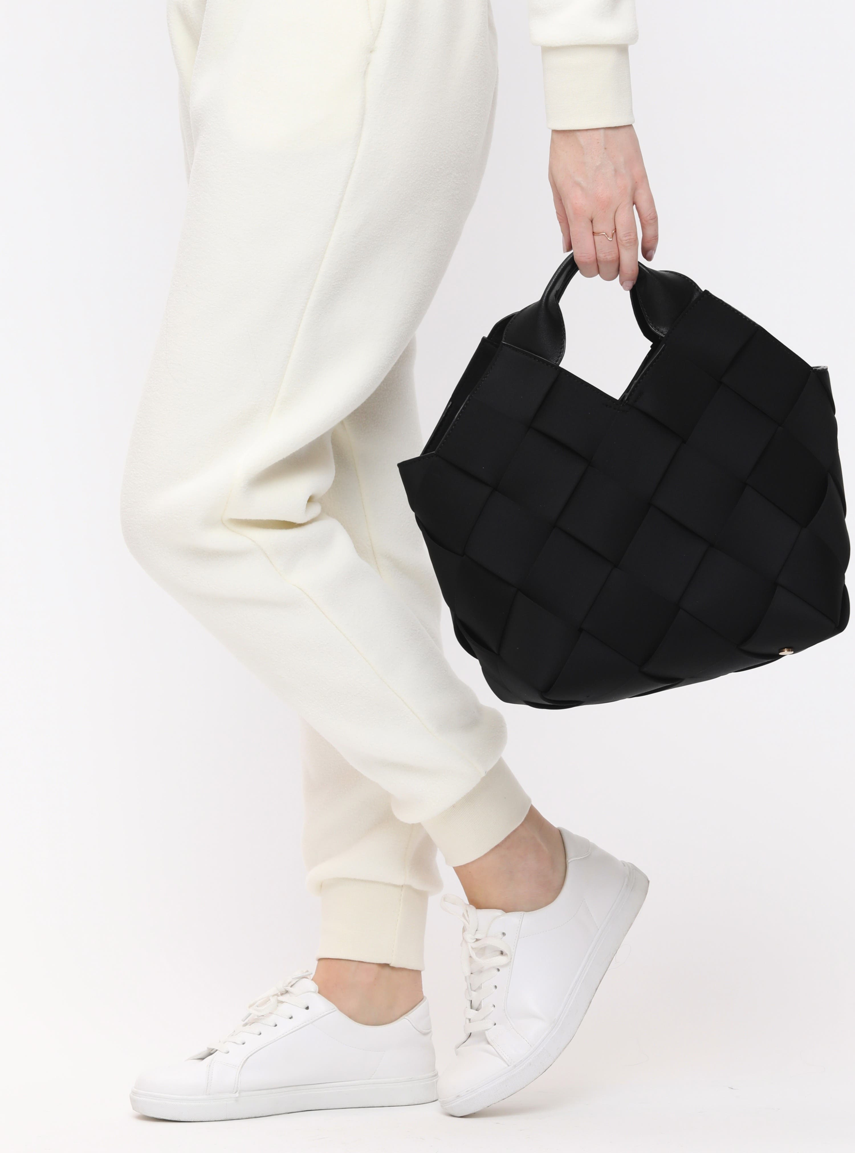 Sol and Selene Resilience - Woven Neoprene Bag, Alternate, color, Black