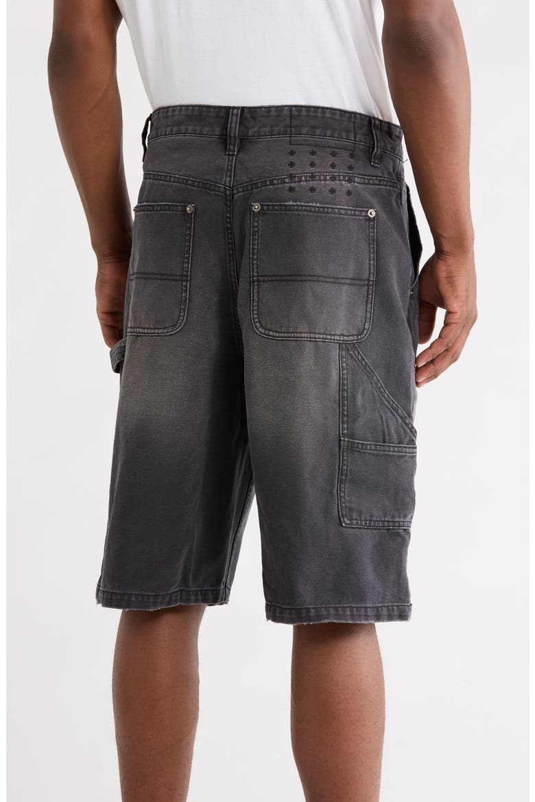 Maxx Operator Denim Shorts, Alternate, color, DENIM