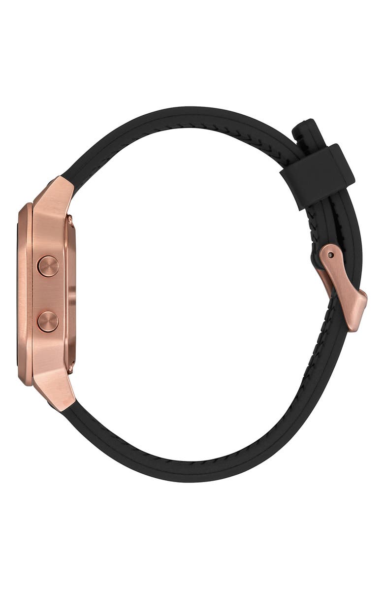 Nixon Siren Digital Watch, 36mm, Alternate, color, Black/ Rose Gold