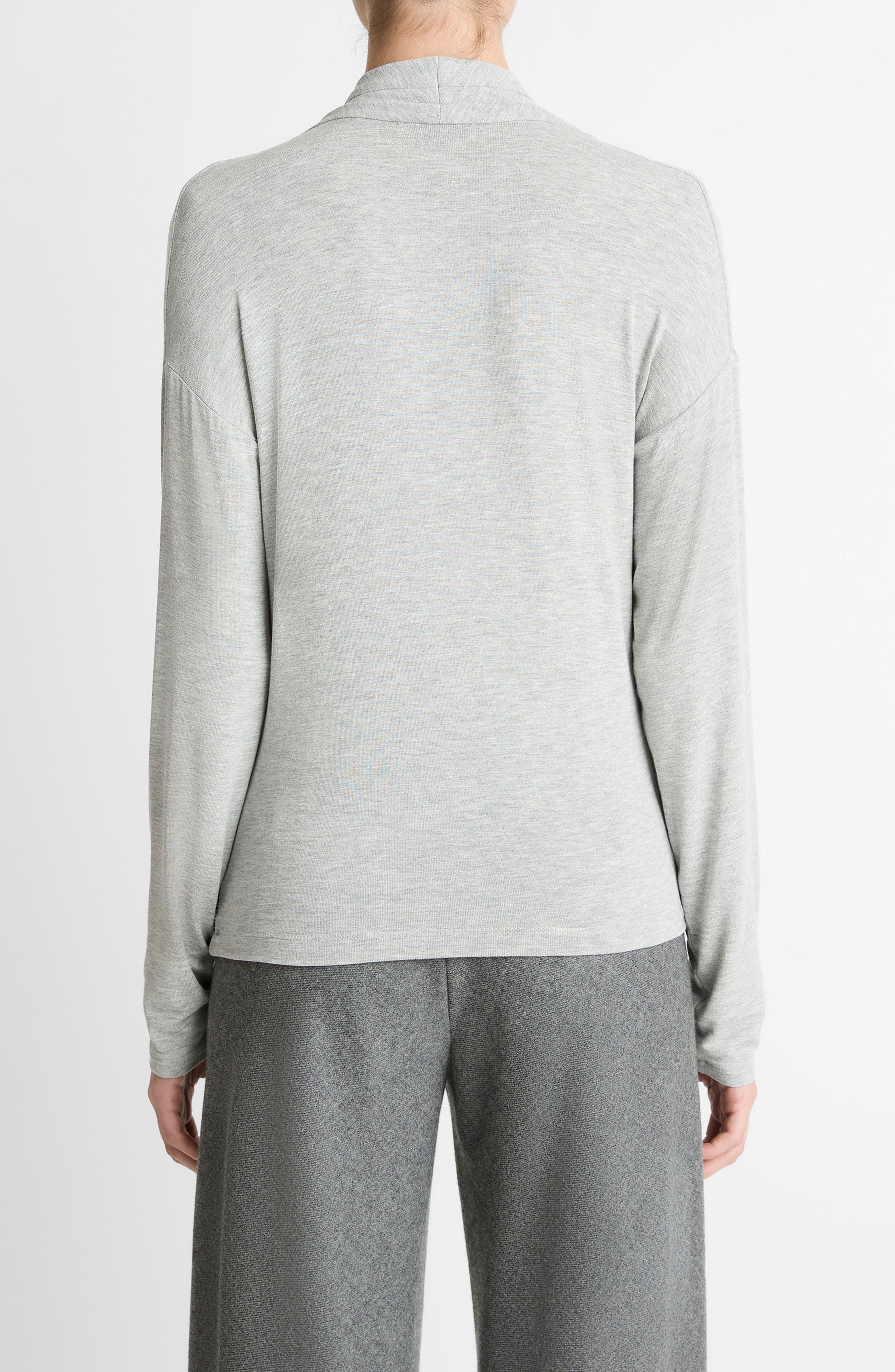 Draped Faux Wrap Top - image 2