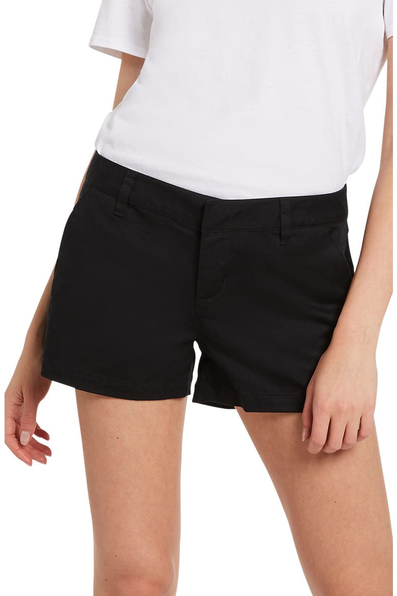 Frochickie Chino Shorts, Main, color, BLACK