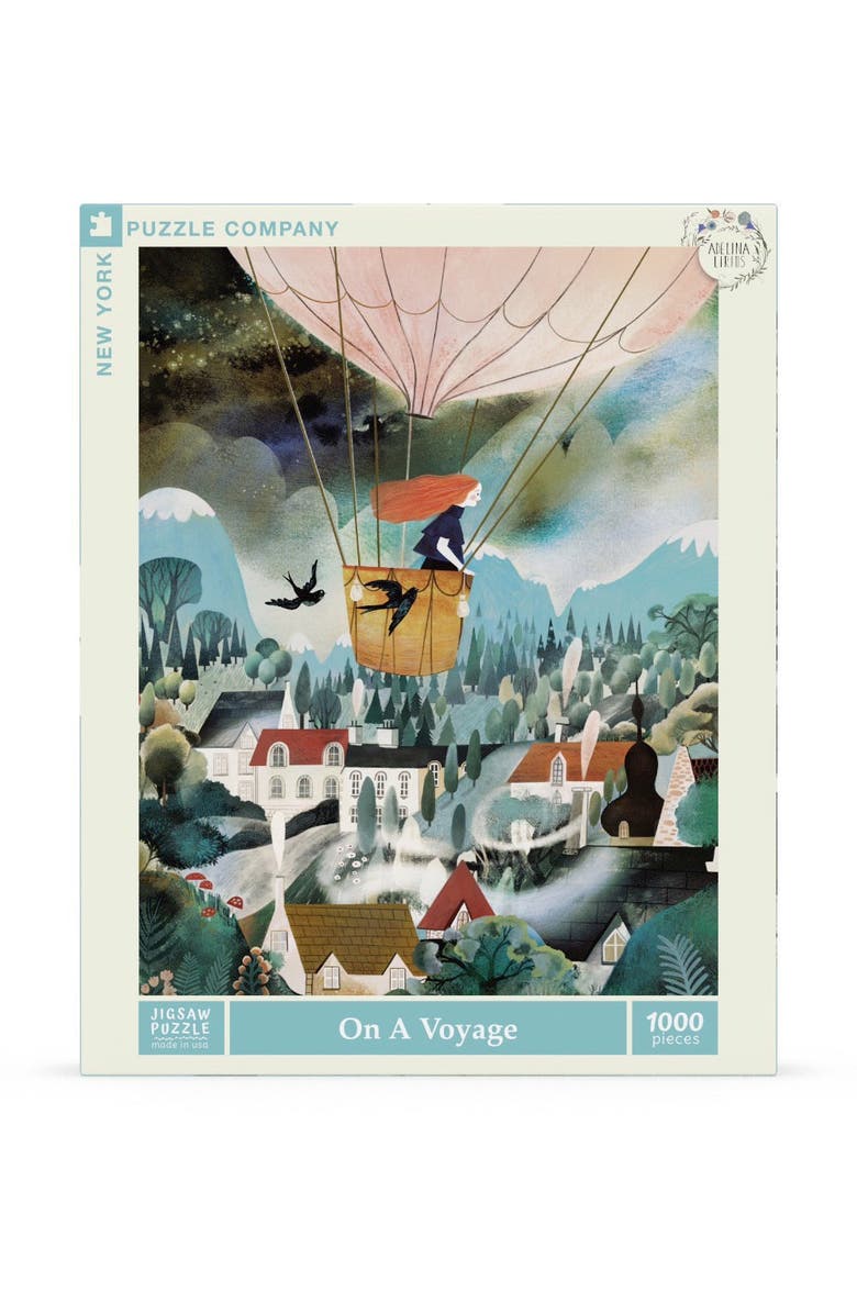 NEW YORK PUZZLE COMPANY On a Voyage 1000 Piece Puzzle, Main, color, NO COLOR