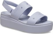 CROCS Brooklyn 4U Water Resistant Wedge Slingback Sandal