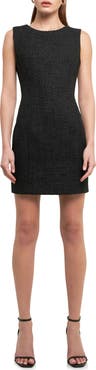 Endless Rose Sleeveless Tweed Dress