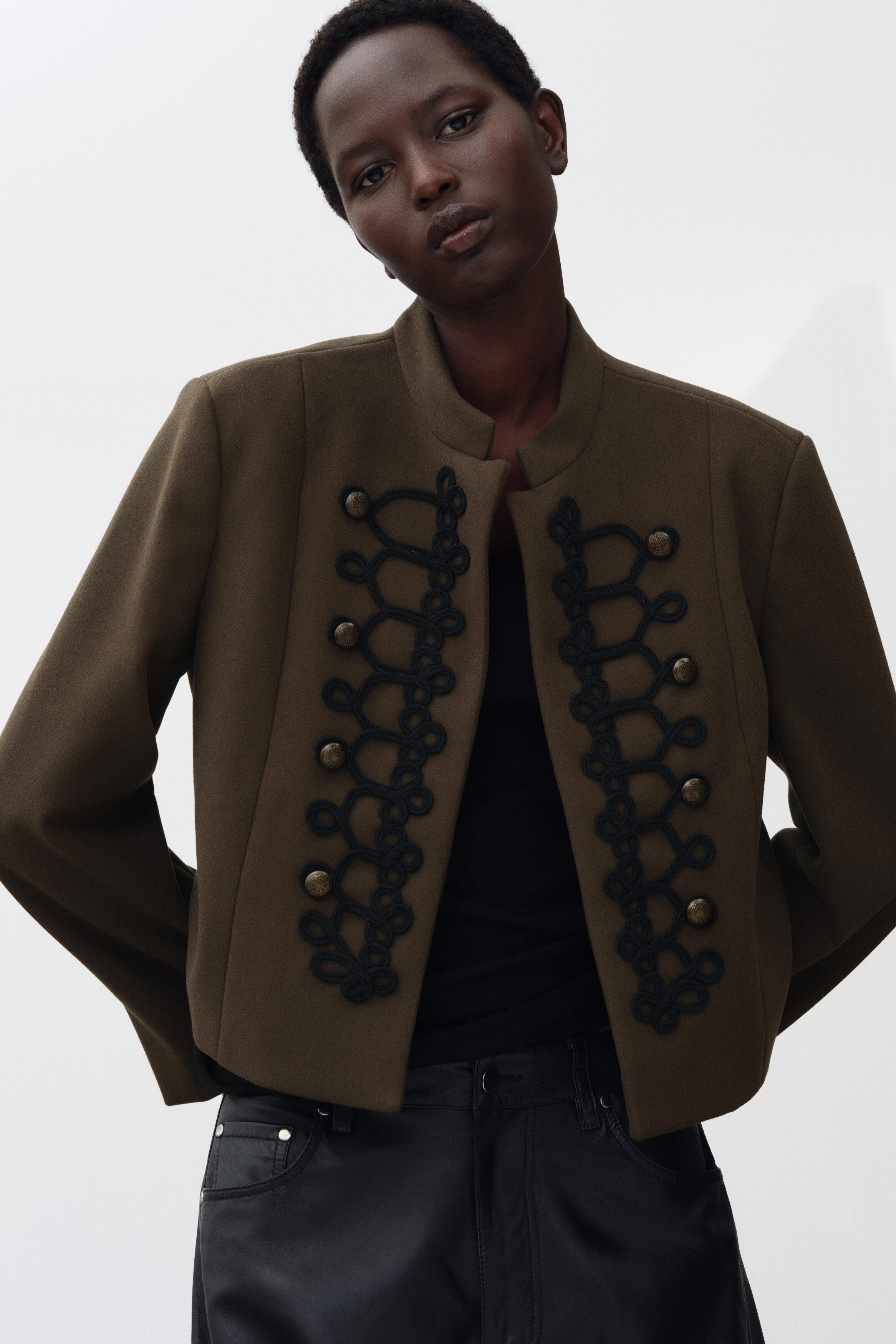 selected Dark khaki green