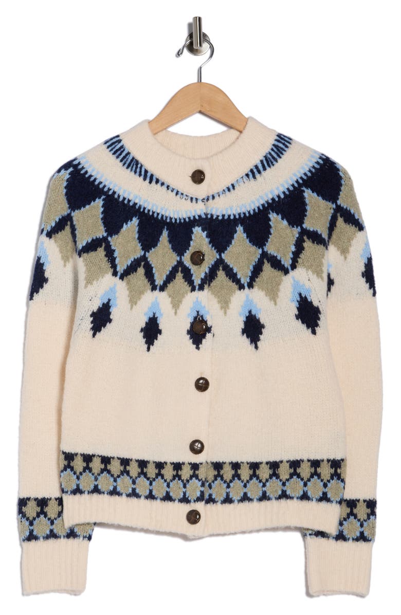 Vigoss Fair Isle Cardigan, Main, color,