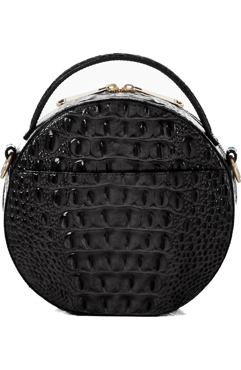 Brahmin Lane Croc Embossed Leather Crossbody Bag, Alternate, color,
