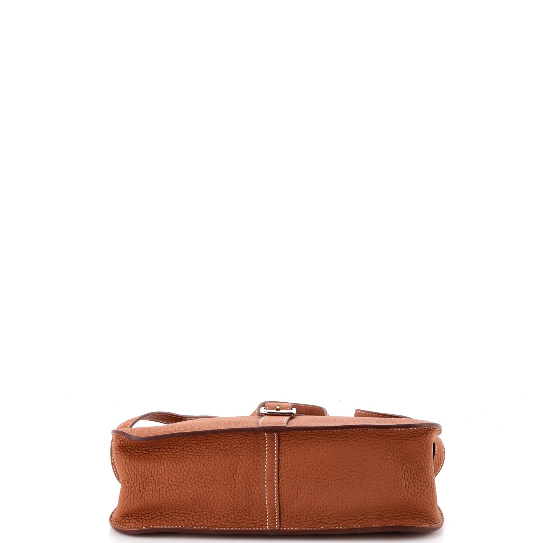 Pre-Owned Hermes Halzan Bag Clemence 31, Alternate, color, Gold