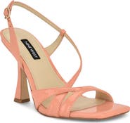 Nine West Zazzie Faux Leather Slingback Sandal