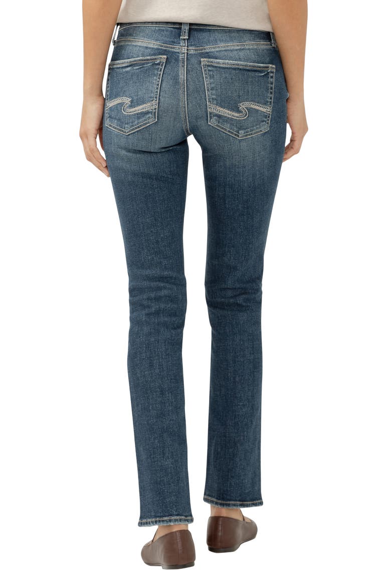 Suki Curvy Mid Rise Straight Leg Jeans, Alternate, color, ISLES