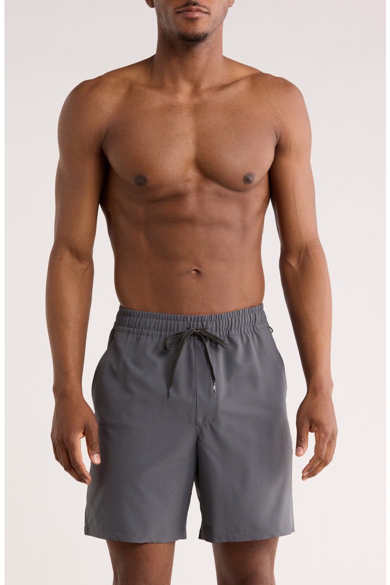 Seaside Amphibian Hybrid Shorts, Main, color, IRON GATE