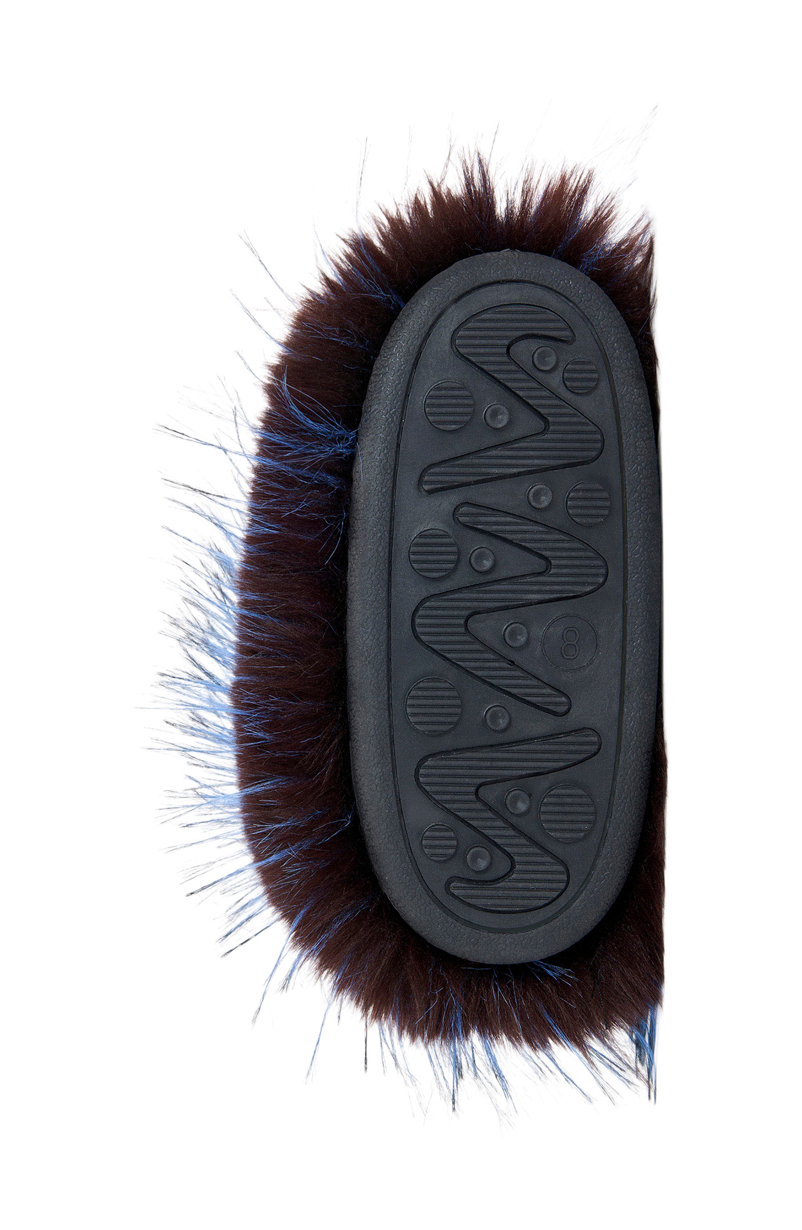 Lenix Faux Fur Boot, Alternate, color, BLUE MULTI