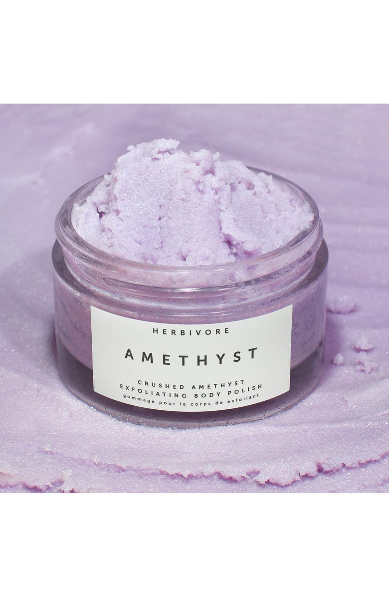 Herbivore Botanicals Amethyst Exfoliating Body Polish, Alternate, color,